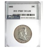 1962 Franklin PR67 DCAM LISTS $200
