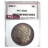 1880-O Morgan MS65 LISTS $14000