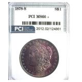 1878-S Morgan MS66+ LISTS $3250