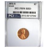 1975-S Cent PCI PR70 DCAM RD