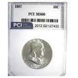 1957 Franklin MS66 LISTS $225