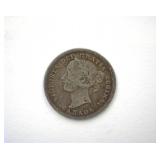 1871 10 Cents Fine Canada