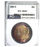 1882-S Morgan MS67 LISTS $1100