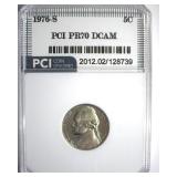 1976-S Nickel PCI PR70 DCAM