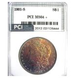 1901-S Morgan MS64+ LISTS $2450