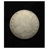 1827 Bust Half Nice Circ