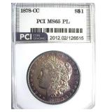 1878-CC Morgan MS65 PL LISTS $3850
