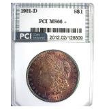 1921-D Morgan MS66+ LISTS $3250