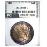 1923 Peace MS66+ LISTS $900
