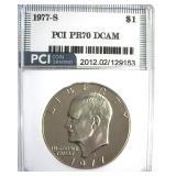 1977-S Ike PCI PR70 DCAM