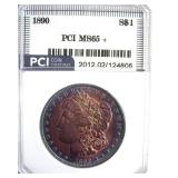 1890 Morgan MS65+ LISTS $2200