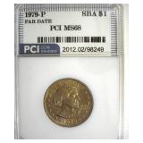 1979-P Far Date SB Anthony MS68 LISTS $6500+