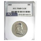 1962 Franklin PR69 CAM LISTS $750