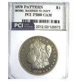 1879 Pattern Dollar PCI PR69CAM Mor/Barber Ni Copy