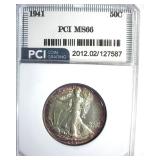 1941 Walking Liberty MS66 LISTS $240