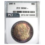 1897-S Morgan MS65+ LISTS $800