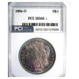 1904-O Morgan PCI MS65+ Great Color