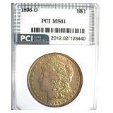 1896-O Morgan MS61 LISTS $2200