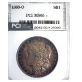 1883-O Morgan PCI MS65+ Fabulous Color