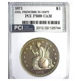 1871 Dollar PCI PR69CAM Indian Princess Ni Copy