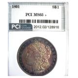 1891 Morgan MS65+ LISTS $4500