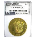 1879 Pattern Dollar PCI PR69CAM Mor/Barber Br Copy