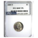 1950-D Nickel MS67 FS LISTS $550