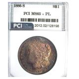 1886-S Morgan MS65+ PL LISTS $7500