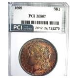 1898 Morgan MS67 LISTS $3300