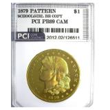 1879 Pattern Dollar PCI PR69CAM Schoolgirl Br Copy