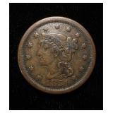 1851 Large Cent XF