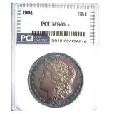 1904 Morgan MS65+ LISTS $3000