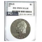 1974-S CN Ike PCI PR70 DCAM
