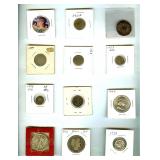 1853-1963 1C-50C Some Silver 12 Pc Lot
