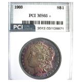 1903 Morgan MS65+ LISTS $460