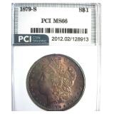 1879-S Morgan MS66 LISTS $450