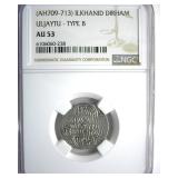 (AH709-713) T-B Uljaytu NGC AU53 Ancient Islamic
