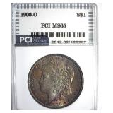 1900-O Morgan PCI MS65 Nice Toning