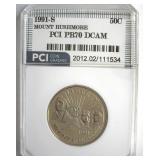 1991-S 50c Mount Rushmore PCI PR70 DCAM