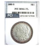 1902-S Morgan MS64 PL LISTS $5000