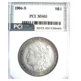 1904-S Morgan MS62 LISTS $4600