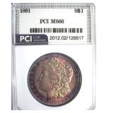 1891 Morgan MS66 LISTS $14500