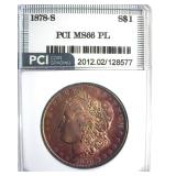 1878-S Morgan MS66 PL LISTS $2750