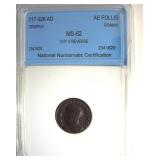 317-326 AD Crispus MS62 Ancient Rome