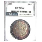1899 Morgan MS66 LISTS $2600