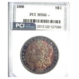1886 Morgan PCI MS65+ Great Color