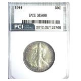 1944 Walking Liberty MS66 LISTS $240