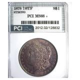 1878 7/8TF Strong Morgan MS66+ LISTS $60000
