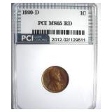 1920-D Cent MS65 RD LISTS $2650