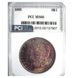 1882 Morgan MS66 LISTS $1200